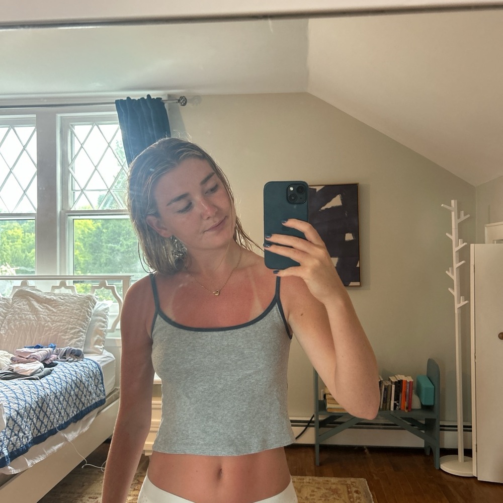 Brandy Melville Gray Tank Top